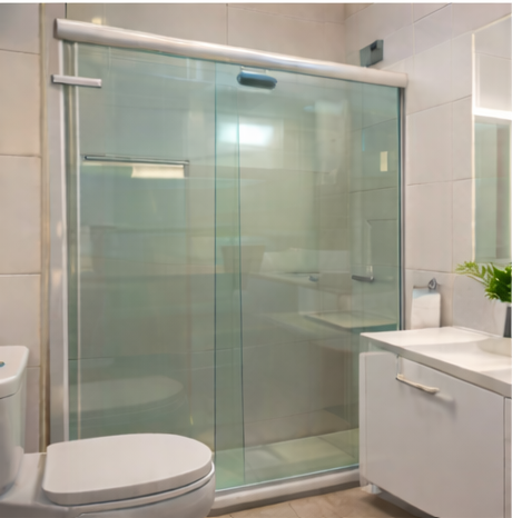 Kitnet em Ubatuba com banheiro moderno, ambiente funcional e ótima opção para estadias de temporada.